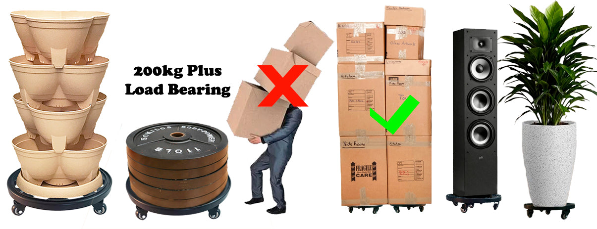 TrolleyBoss Heavy-Duty Planter Trolleys